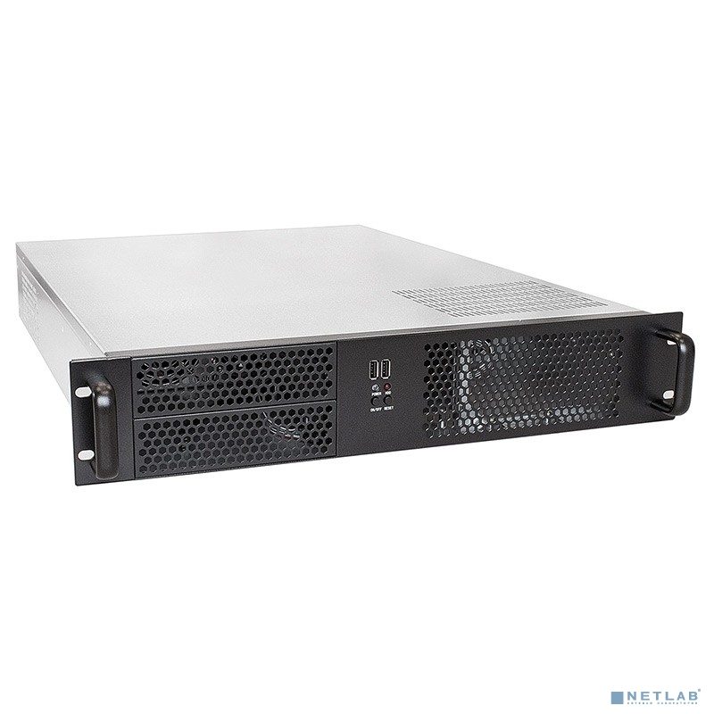 Exegate EX284960RUS Серверный корпус ExeGate Pro 2U650-08 <RM 19", высота 2U, глубина 650, без БП, 2