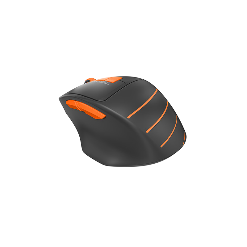 Мышь A4Tech Fstyler FG30S серый/оранжевый оптическая 2000dpi silent беспров. USB 6but (FG30S ORANGE)