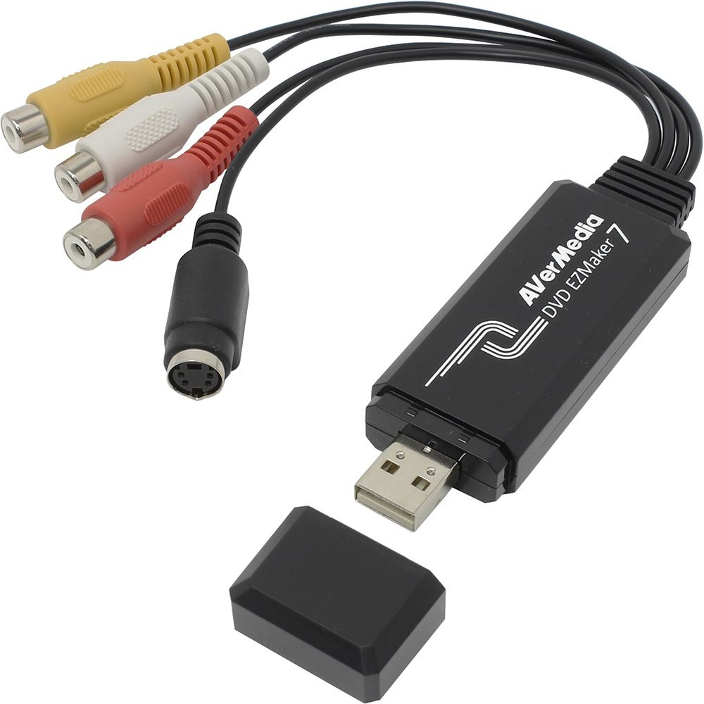 Карта видеозахвата Avermedia DVD EZMaker 7 C039 внешний USB/S-video x1