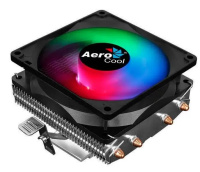Кулер CPU Aerocool Air Frost 4 (универсальный, 125W, 25.7 dB, 1800 rpm, 90мм, 3pin, подсветка) RTL (