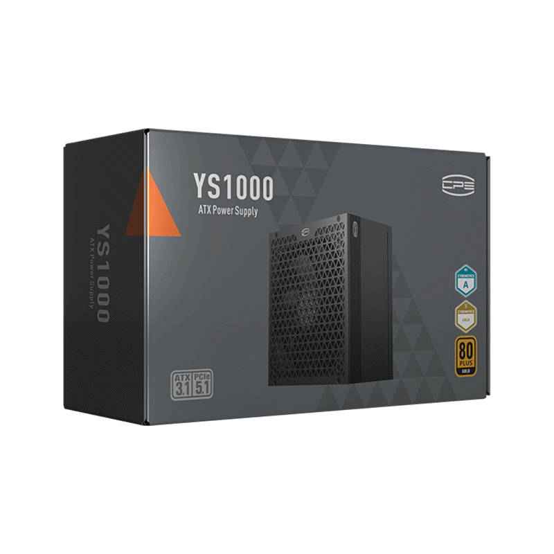Блок питания PCCooler, 1000W 80+ Gold (ATX, 3.1, , Full modular, 1x24(20+4)pin 610mm, 2xCPU 8(4+4)pi