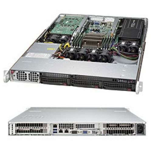 Серверная платформа SuperMicro SYS-5018GR-T 1U Rackmount CSE-818GTS-1K43BP2 PSU 1400W MB X10S