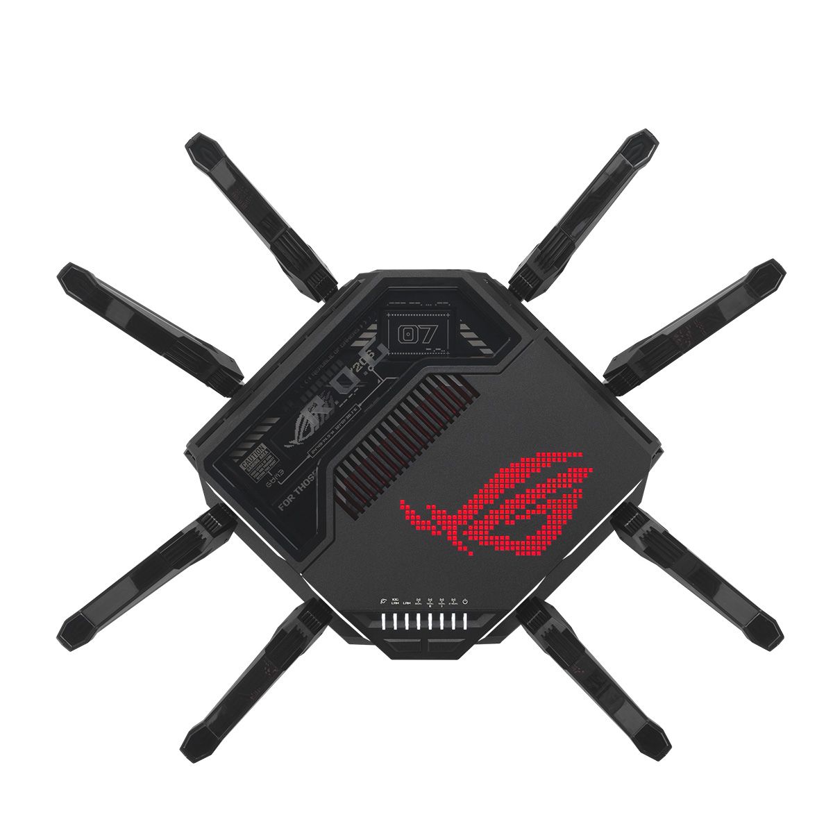 Роутер беспроводной Asus GT-BE98 BE25000 100/1000/2500/10000BASE-T черный