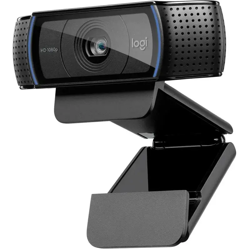 Камера Web Logitech HD Pro C920 черный 2Mpix (1920x1080) USB2.0 с микрофоном (960-000998)