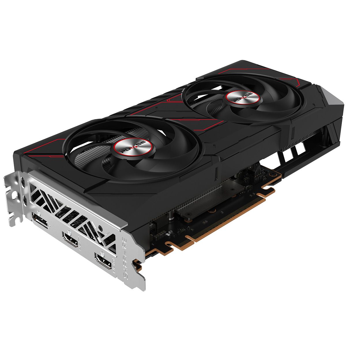 Видеокарта Sapphire PCI-E 5.0 11350-04-20G PULSE AMD RADEON RX 9060 XT GAMING OC 8GB DUAL AMD Radeon