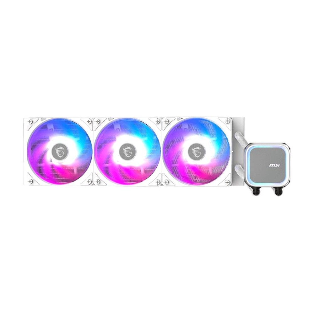 Жидкостная система охлаждения MSI MAG CORELIQUID A13 360 White 3 x ARGB Gen2 Fan, ARGB Gen2 Block, C