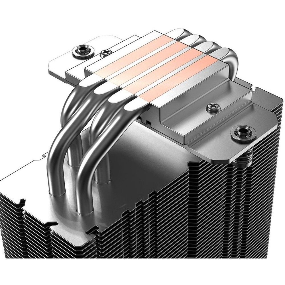 Устройство охлаждения(кулер) ID-Cooling FROZN A410 SE ARGB Soc-AM5/AM4/1200/1700/1851 серебристый/че