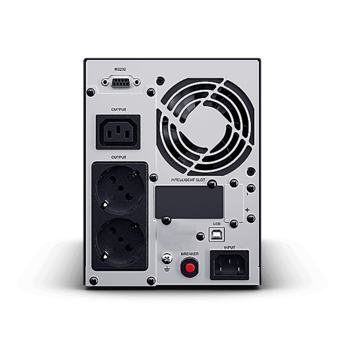 ИБП Сайбер Электро ЭКСПЕРТ-II-1000 Онлайн, Напольное исполнение 1000ВА/900Вт. USB/RS-232/SNMPslot (2