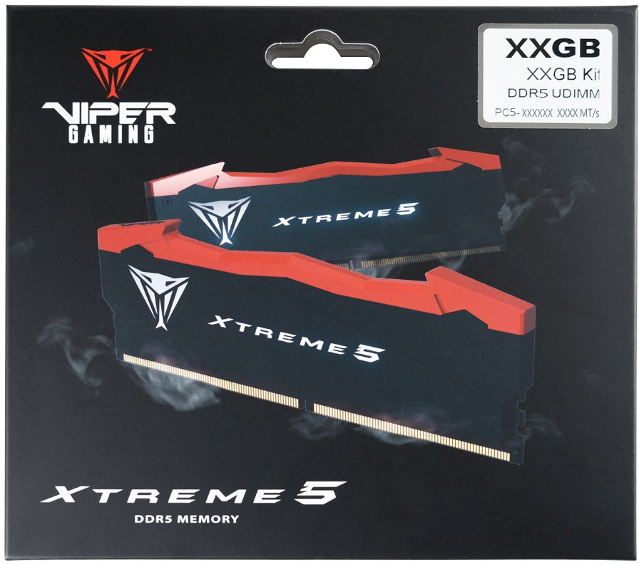 Память DDR5 2x24GB 7600MHz Patriot PVX548G76C36K Viper Xtreme 5 RTL Gaming PC5-60800 CL36 DIMM ECC 2