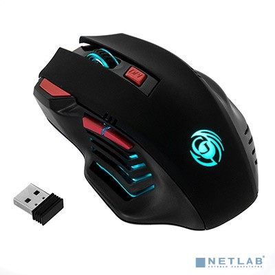 Мышь MRGK-14UR Dialog Gan-Kata RF 2.4G Optical - игровая, 6 кнопок+ролик, RGB подсветка, USB