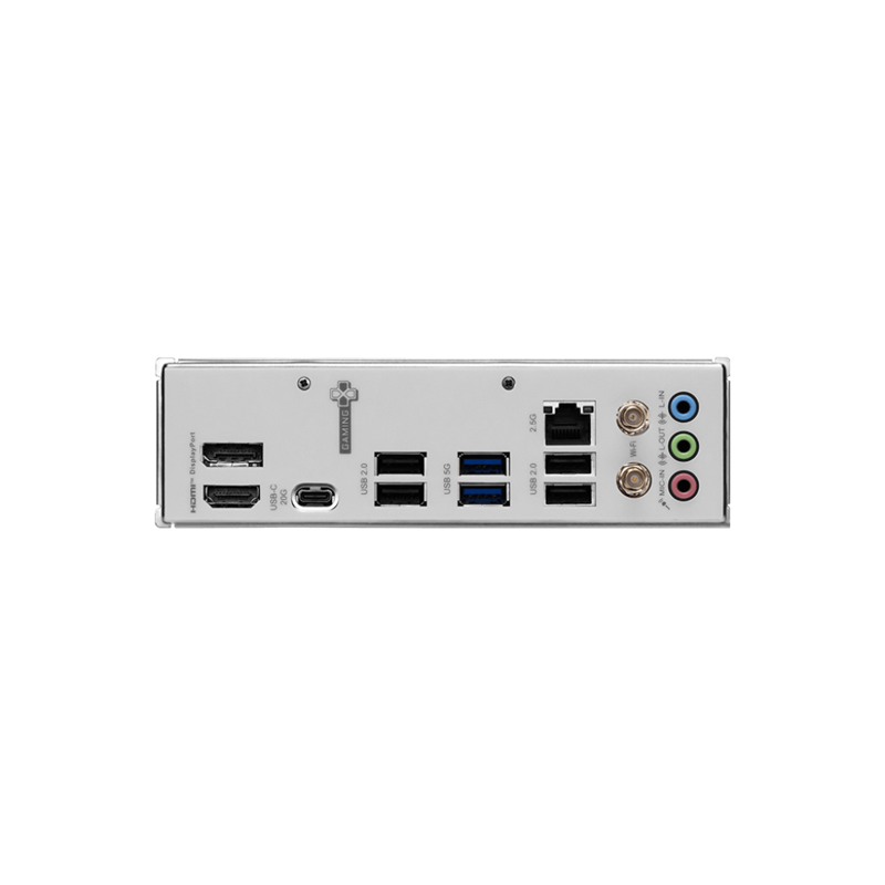 Материнская плата MSI H810M GAMING WIFI6E H810, LGA1851, 2*DDR5, 1*PCIEx16, 2*PCIEx1, 1*M.2, 2*TypeC