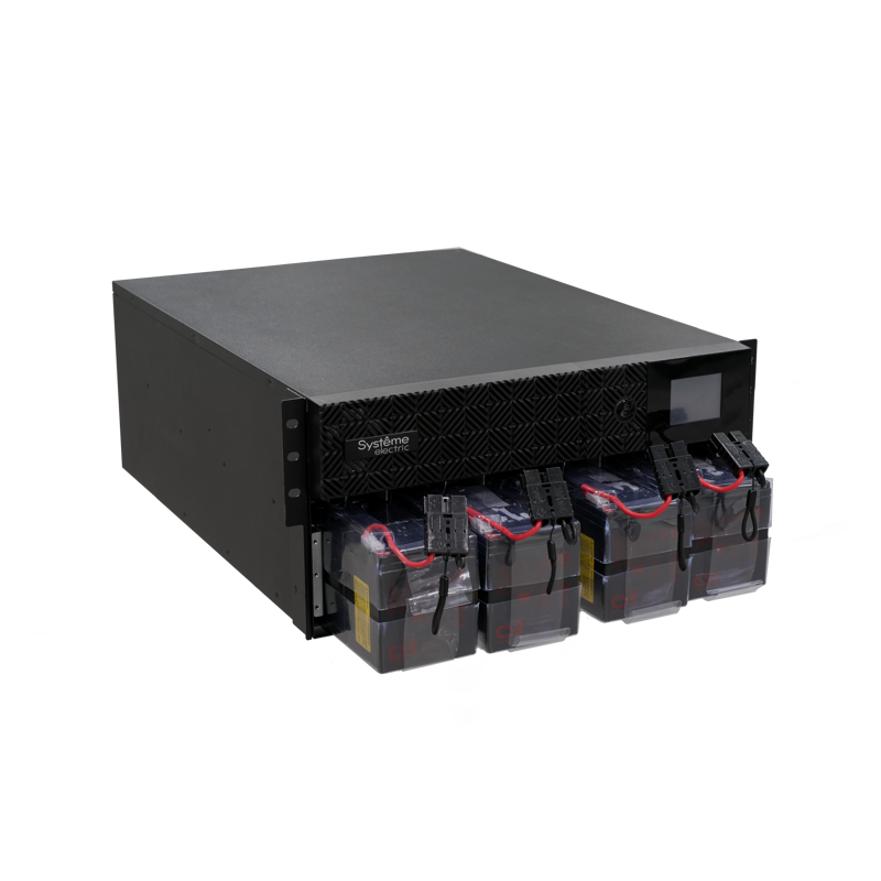 Источник бесперебойного питания Systeme Electriс SRT SRTSE6KRTXLIEC-NC 6000Вт 6000ВА черный