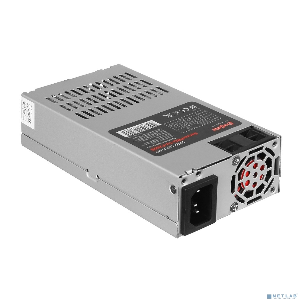 Exegate EX264940RUS Серверный БП 400W <ServerPRO-1U-F400AS> APFC, унив. для Flex1U, 24pin, 4pin,3xSA