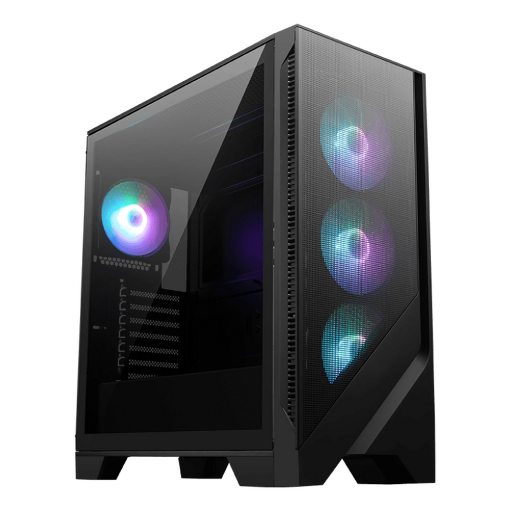 Корпус для ПК MSI MAG FORGE 321R AIRFLOW 2xUSB 3.2 Gen 1, 1xUSB 3.2 Gen2 Type-C, 4x120mm ARGB Fan, E