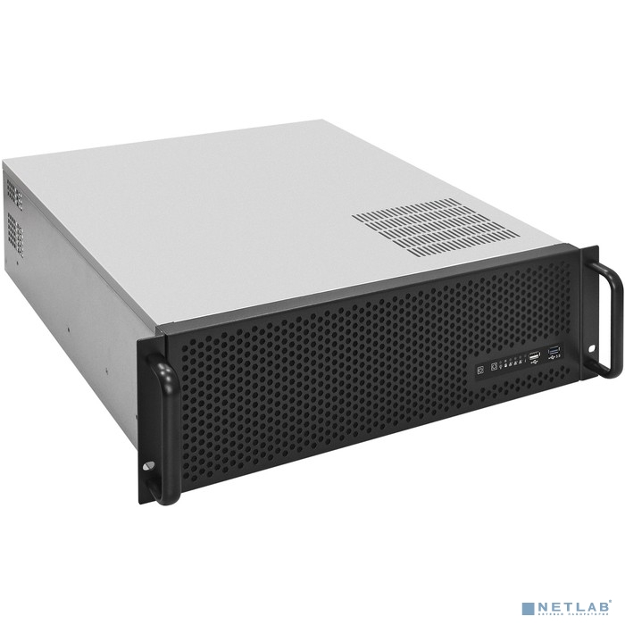 Exegate EX292527RUS Серверный корпус ExeGate Pro 3U450-09 <RM 19", высота 3U, глубина 450, без БП, U