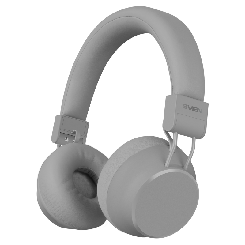 Беспроводные стереонаушники с микрофоном SVEN AP-B710MV, серый (Bluetooth, ANC, APP, 3 mics, 500mAh)