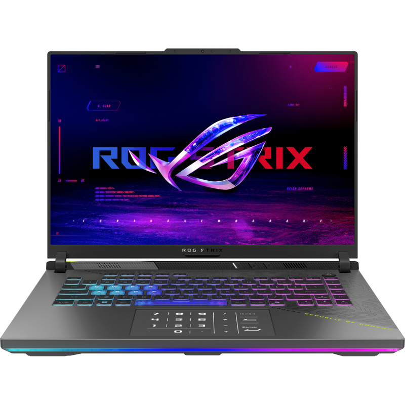 Ноутбук ASUS ROG Strix G16 G614PR-RV027 16"(1920x1200 (матовый, 165Hz) IPS)/AMD Ryzen 9 8940HX(4Ghz)
