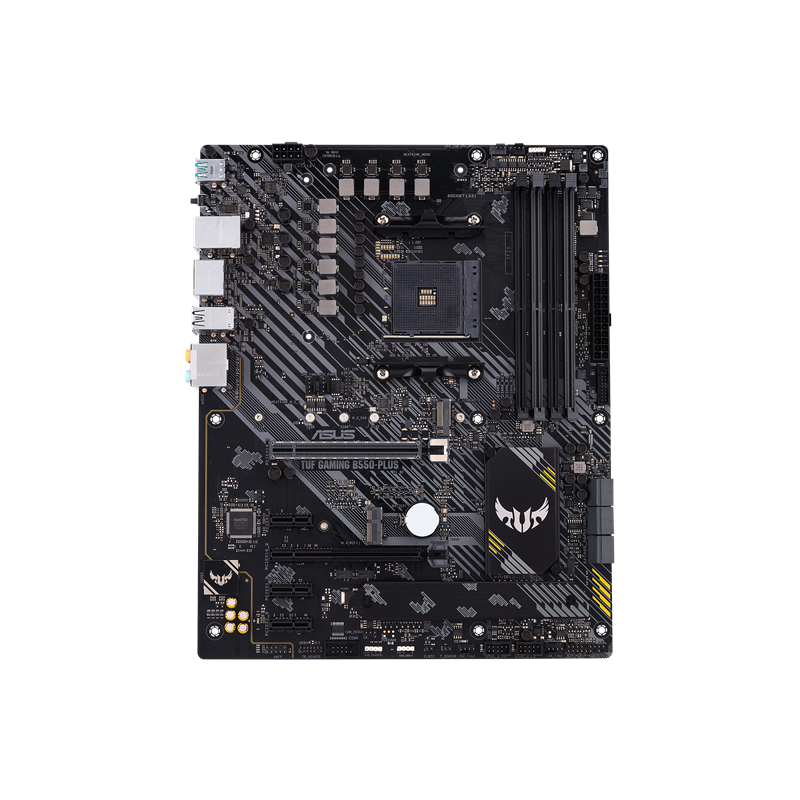 Материнская плата Asus TUF GAMING B550-PLUS Soc-AM4 AMD B550 4xDDR4 ATX AC`97 8ch(7.1) 2.5Gg RAID+HD