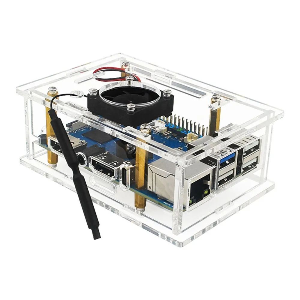 Корпус Orange Pi 5 pro Acrylic case