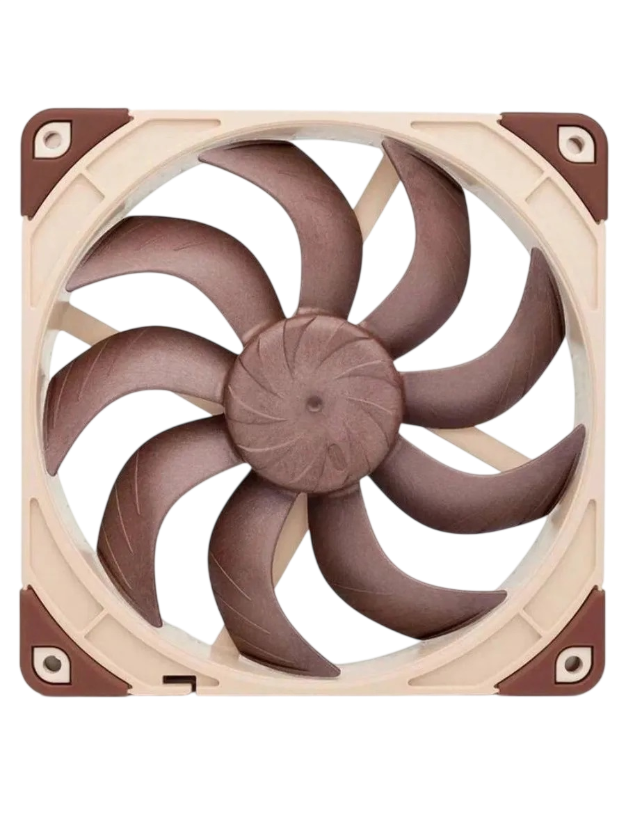 Кулер для корпуса/ Case Cooler Noctua NF-A14x25 G2 PWM (140x140x25mm, 4-pin PWM, 91.58FM, 24.8dBA, 1500RPM, Beige/Brown)