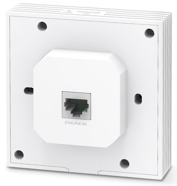 Точка доступа TP-Link EAP650-Wall AX3000 10/100/1000BASE-TX белый