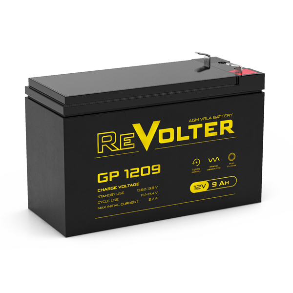 Аккумуляторная батарея универсальная Revolter GP 1209 (12V / 9Ah)