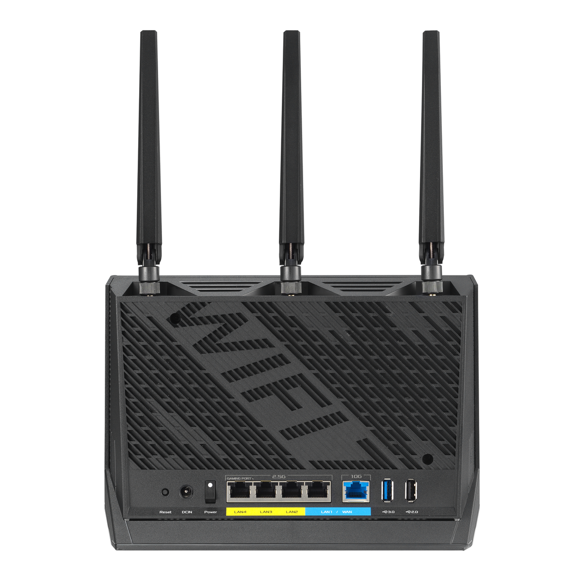 Роутер беспроводной Asus RT-BE86U BE6800 100/1000/2500/10000BASE-T черный