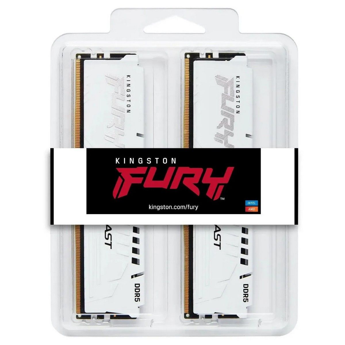 Память DDR5 2x16GB 6000MHz Kingston KF560C30BWEK2-32 Fury Beast RTL Gaming PC5-48000 CL30 DIMM 288-p