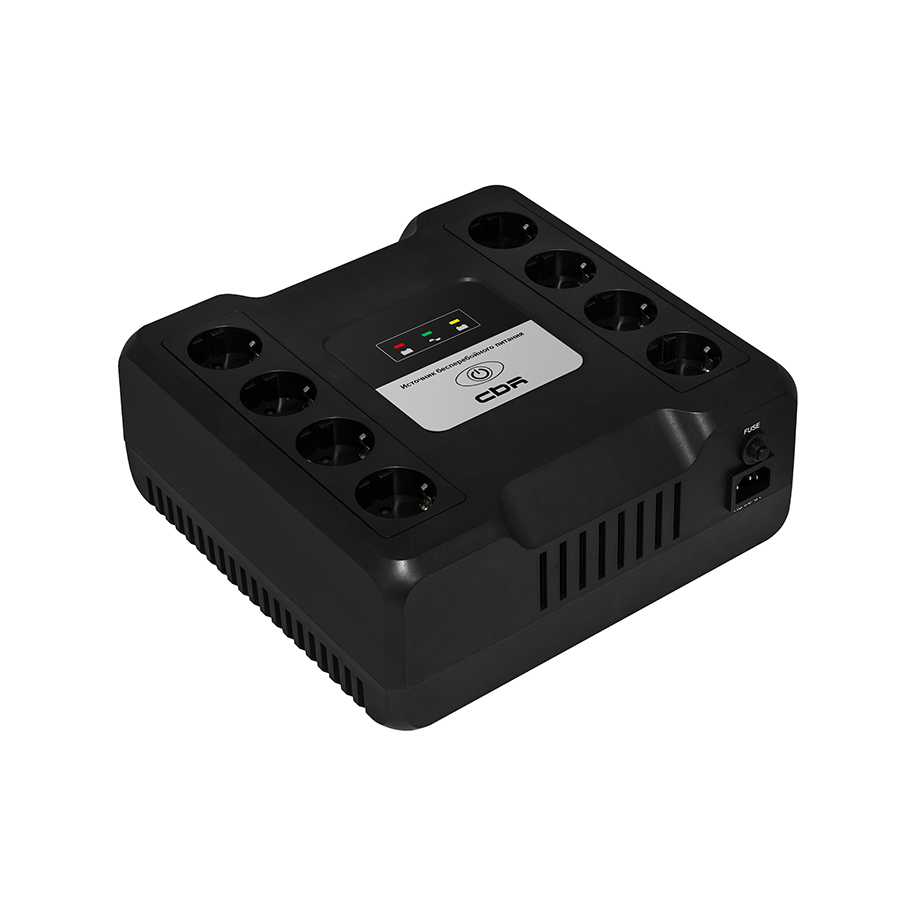 ИБП CBR [CTL-600B-8F-LDK] Line Interactive 600 VA / 360 W 7Ah12V 8 x Shuko