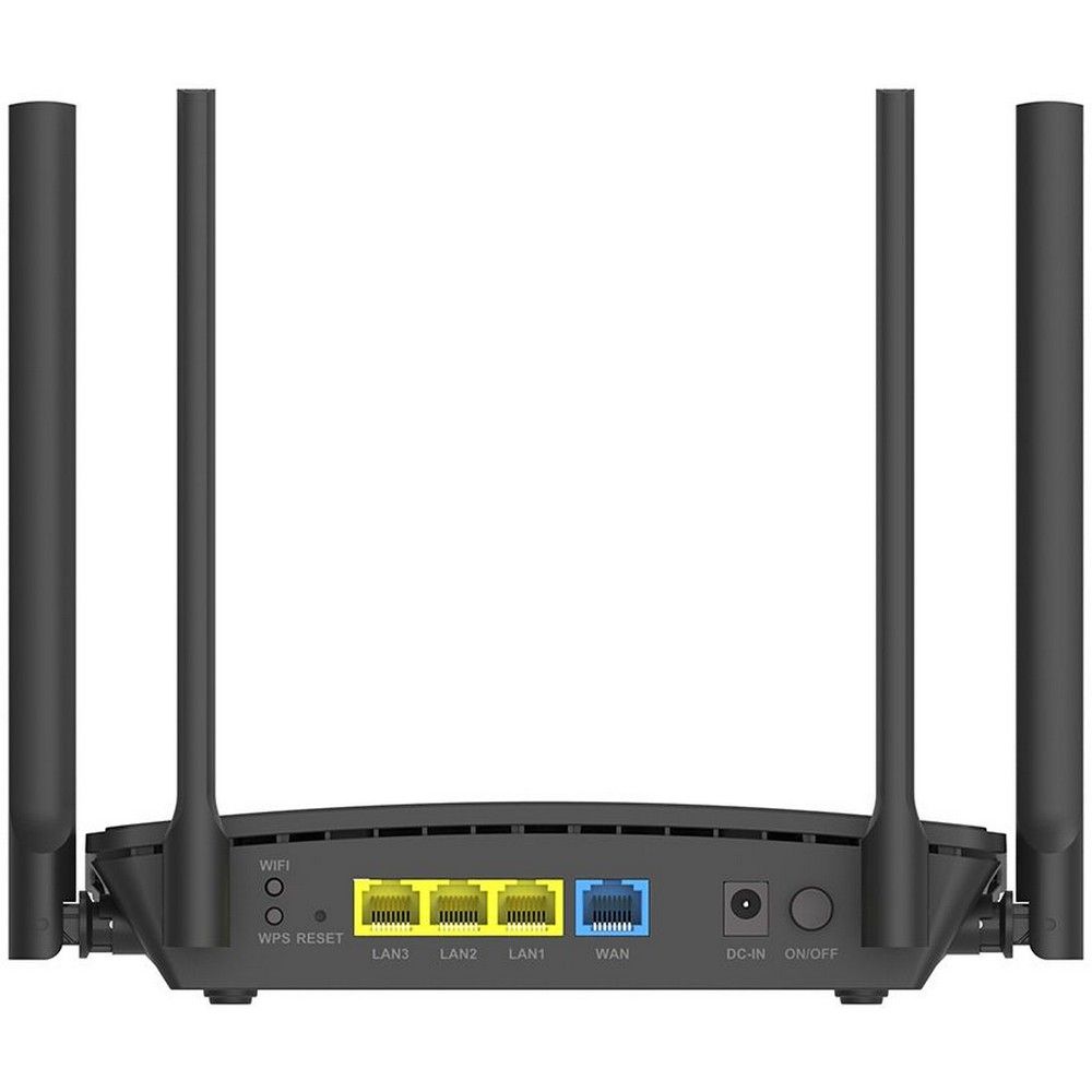 Роутер беспроводной Origo OWR1530AXG (OWR1530AXG/A1A) AX1500 10/100/1000BASE-T черный