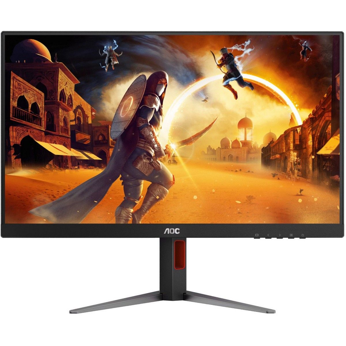 Монитор AOC 27" Q27G4/D черный IPS LED 16:9 HDMI матовая HAS Piv 350cd 178гр/178гр 2560x1440 200Hz D