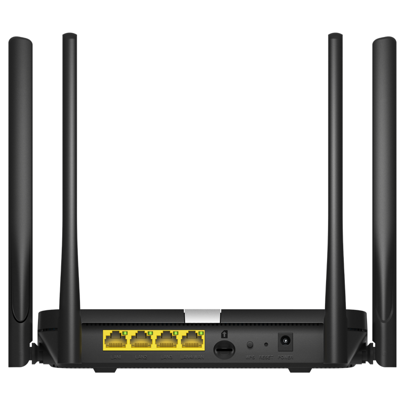 Роутер беспроводной Cudy LT500 AC1200 10/100BASE-TX/4G cat.4 черный