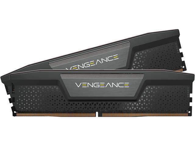 Модуль памяти CORSAIR 64GB 5200МГц DDR5 CL40 DIMM (Kit of 2x32GB) XMP 3.0, Vengeance Black