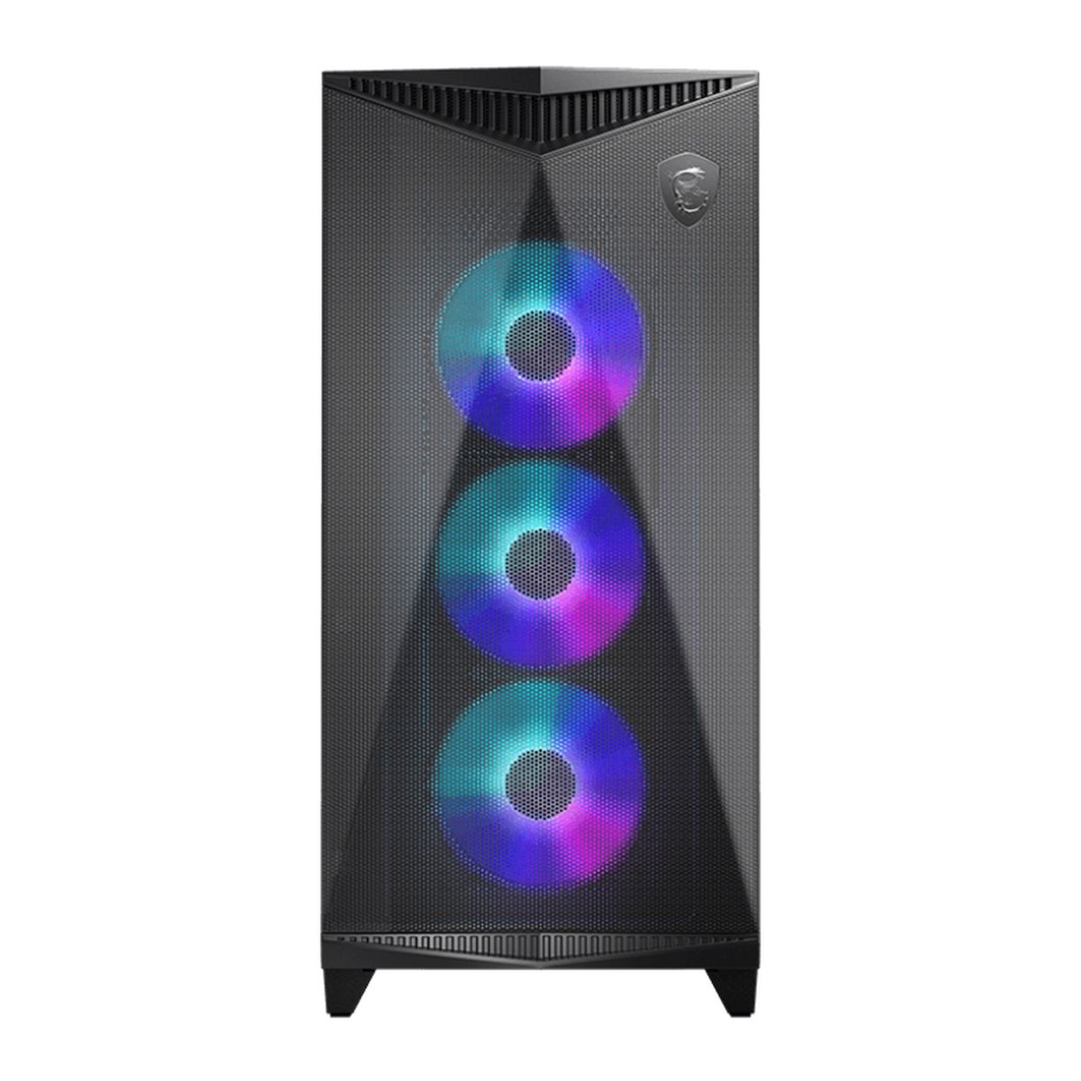 Корпус MSI MPG GUNGNIR 300R AIRFLOW Midi Tower, EATX ,2xUSB 3.2 Gen 1, 1xUSB 3.2 Gen2 Type-C,
4x120m