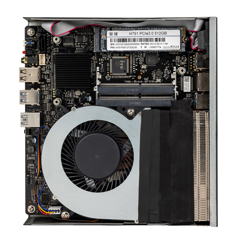 Мини ПК HIPER FACTUM FT20  Intel Core i5 14400(2.5Ghz)/16384Mb/512PCISSDGb/noDVD/BT/WiFi/war 1y/1.3k