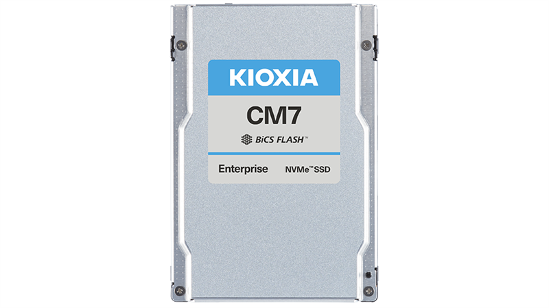 SSD накопитель KIOXIA Enterprise SSD 2,5"(SFF/U.3), CM7-V, 1600GB (1.6TB), NVMe 2.0/PCIe 5.0 1x4, 2x