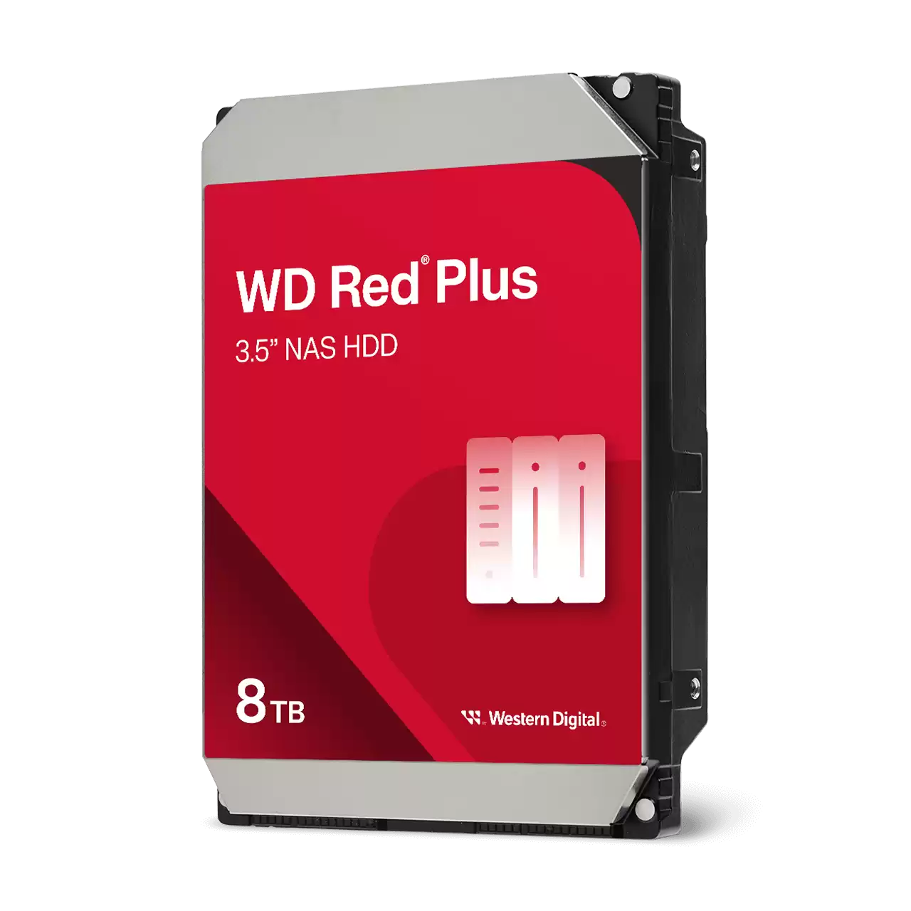 Жесткий диск WD SATA-III 8TB WD80EFPX NAS Red Plus (5640rpm) 256Mb 3.5"