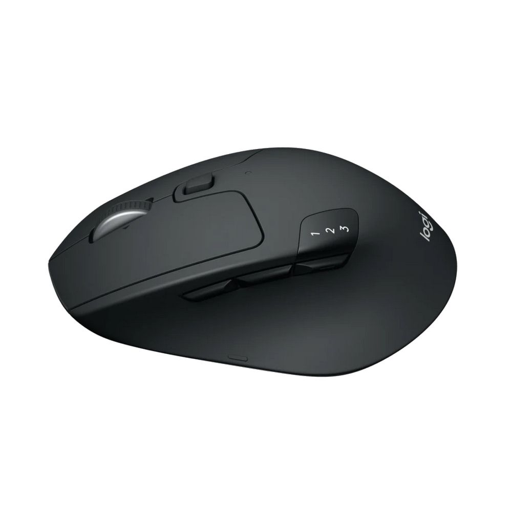 Мышь беспроводная Logitech M720 Triathlon черная, оптическая, 1000dpi, Bluetooth + 2.4GHz, USB-ресив