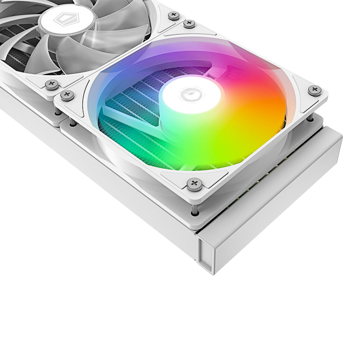 Жидкостная система охлаждения ID-Cooling SL240 XE WHITE /LCD SCREEN /300W /all Intel /all AMD