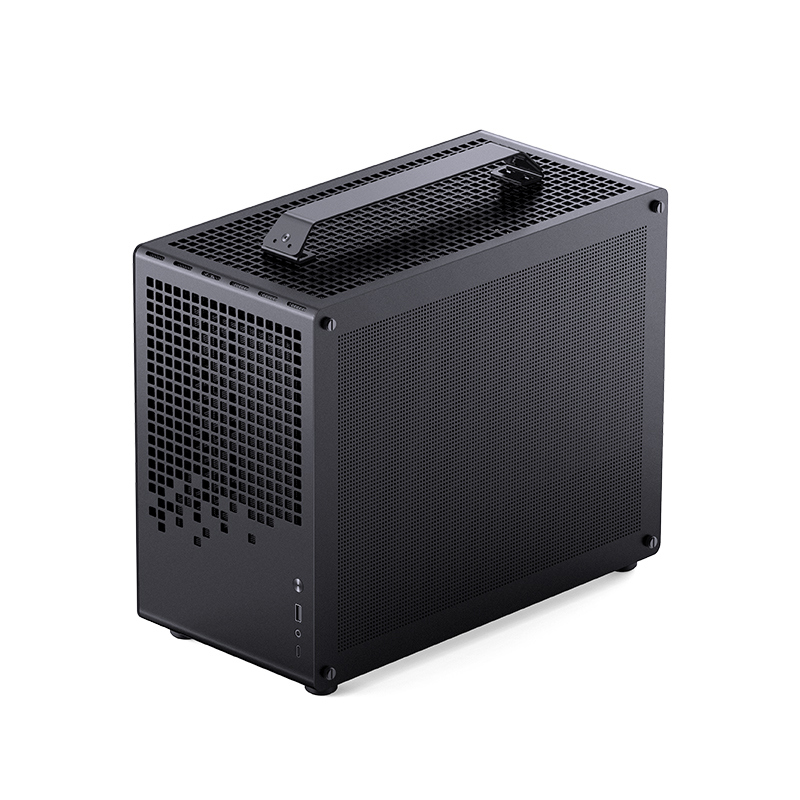 Корпус JONSBO Z20, Mini-Tower, TG, no fan, 1xUSB-A 3.2 + 1xUSB-C 3.2, mATX, mITX Black