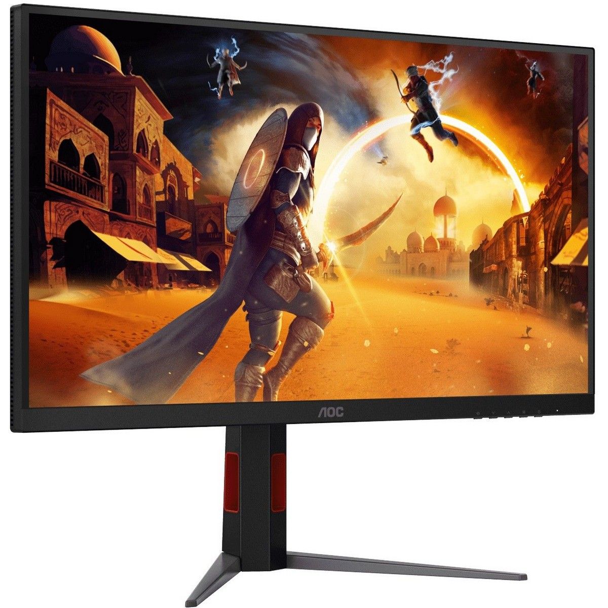Монитор AOC 27" Q27G4ZMN черный VA LED 16:9 HDMI матовая HAS Piv 5000:1 450cd 178гр/178гр 2560x1440 