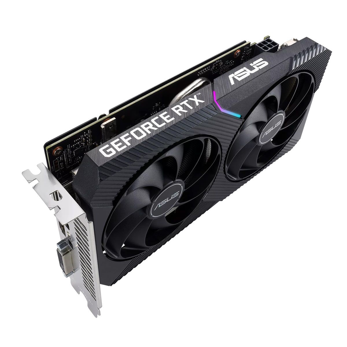 Видеокарта Asus PCI-E 4.0 DUAL-RTX3050-O8G-V2 NVIDIA GeForce RTX 3050 8Gb 128bit GDDR6 1822/14000 DV