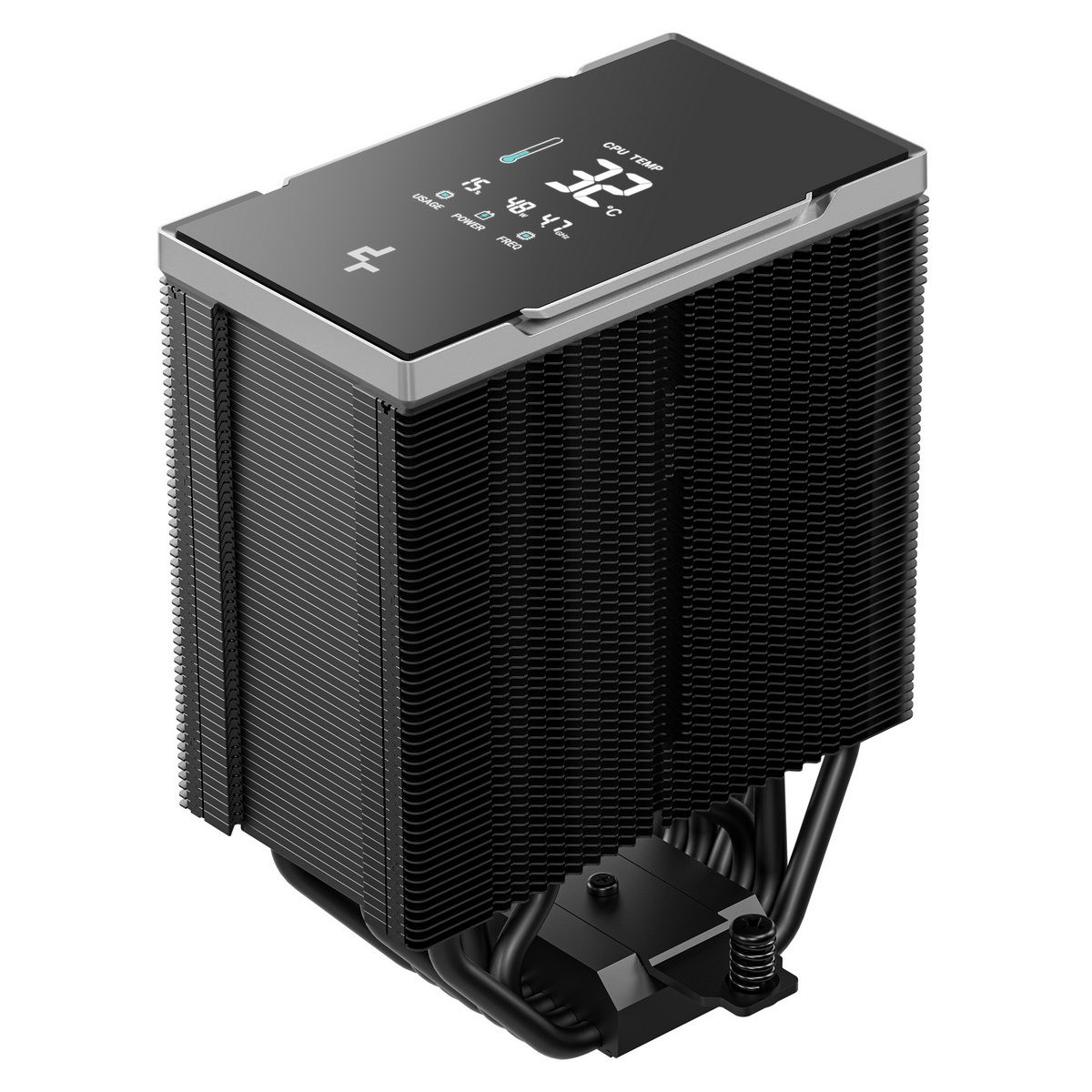 Устройство охлаждения(кулер) Deepcool AK700 Digital NYX Soc-AM5/AM4/1200/1700/1851 черный 4-pin 21-3