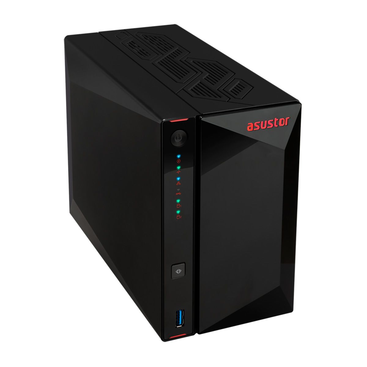 Сетевое хранилище ASUSTOR AS5402T 2-Bay NAS/Media player/Intel Celeron N5105 2.0GHz up to 2.9GHz, 4G