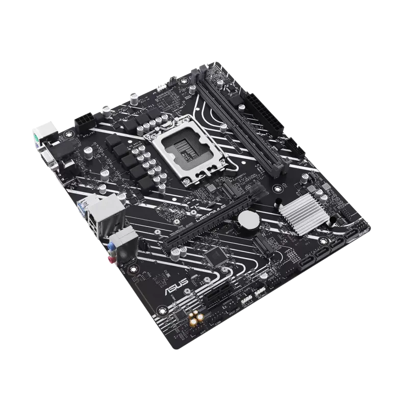 Материнская плата Asus PRIME H610M-E-CSM Soc-1700 Intel H610 2xDDR5 mATX AC`97 8ch(7.1) GbLAN+VGA+HD