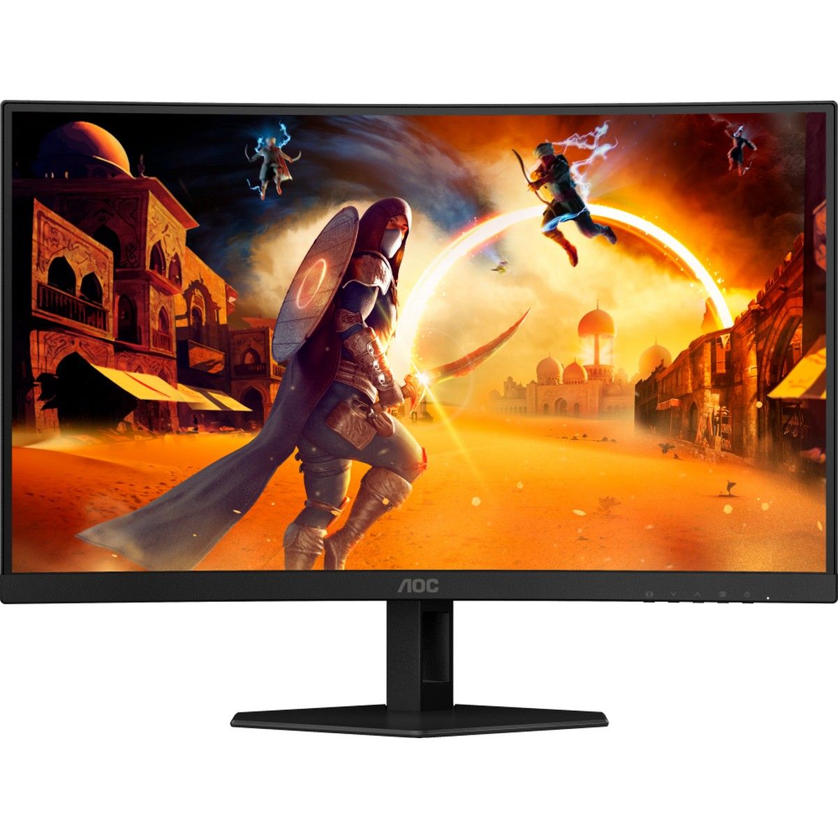 Монитор 27" AOC C27G4ZXE Black (VA, изогнутый, 1920x1080, 280Hz, 0.3 ms, 178°/178°, 300 cd/m, 8