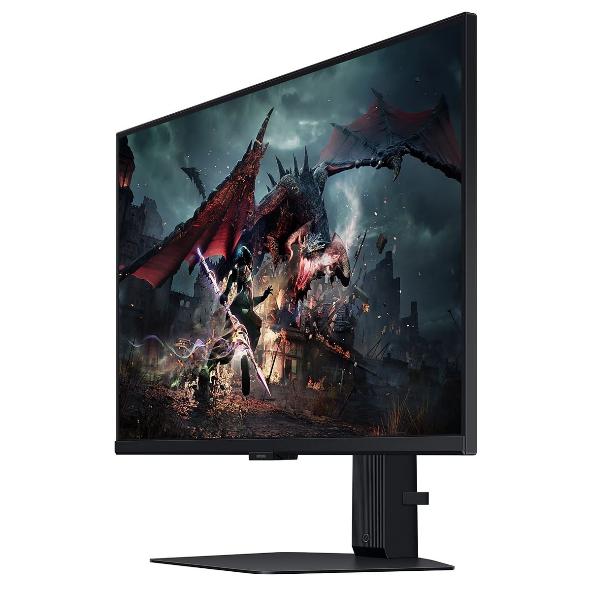 Монитор Samsung 27" Odyssey G5 S27DG502EIXCI черный IPS LED 16:9 HDMI полуматовая HAS Piv 1000:1 350