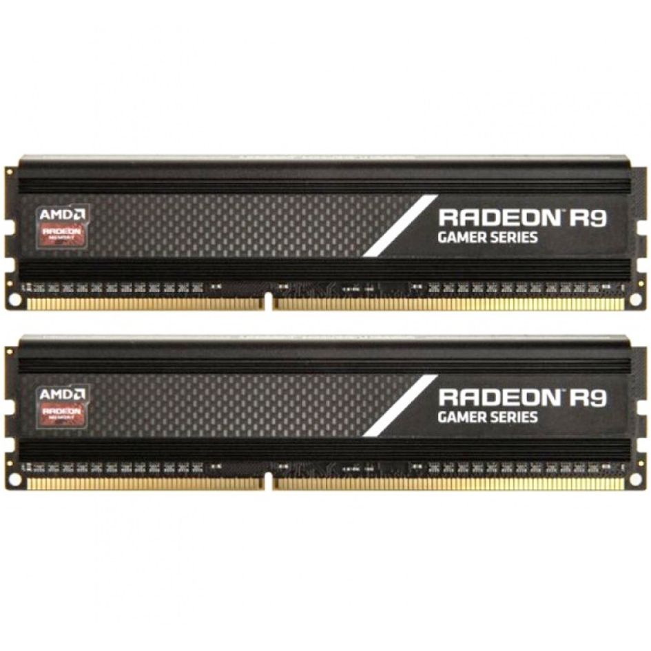Модуль памяти AMD Radeon™ R9 Gamers Series Black Gaming Memory R9S464G3206U2K 64GB DDR4 3200 DIMM No