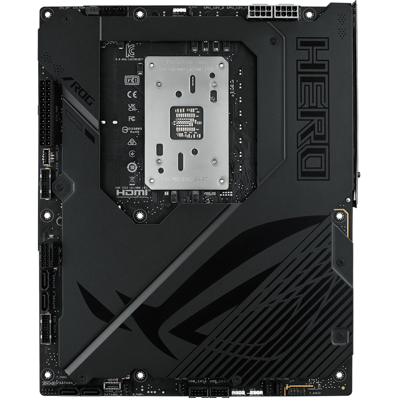 Материнская плата ASUS ROG CROSSHAIR X870E HERO BTF AM5 ATX 4xDDR5 PCIEx16 PCIEx4 5xM.2 4xUSB-C HDMI