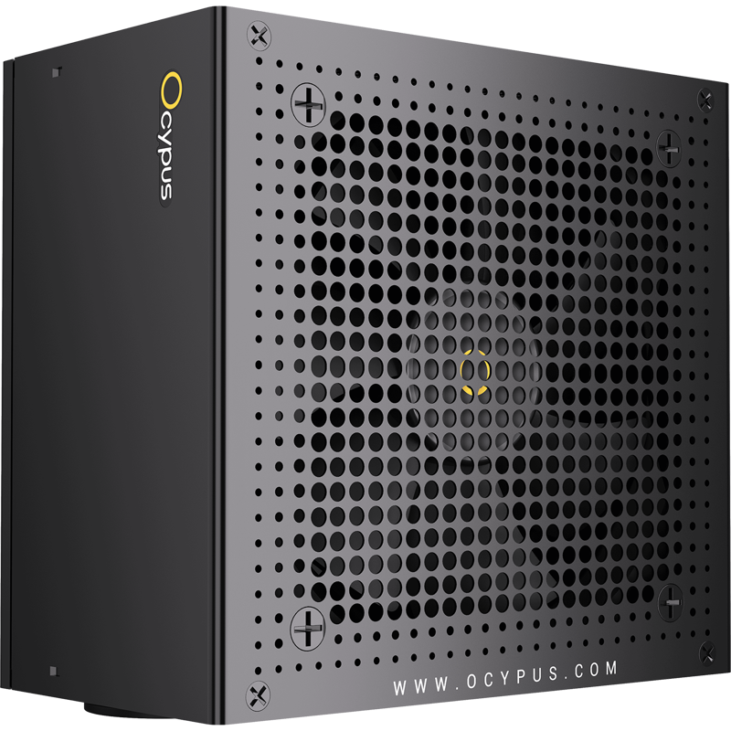 Блок питания Ocypus Delta P750, 750W 80+ Bronze (ATX, 3.1, Non modular, 1x24(20+4)pin, 2xCPU 8(4+4)p